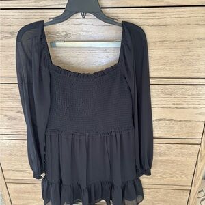 Elegant Black Women's Top